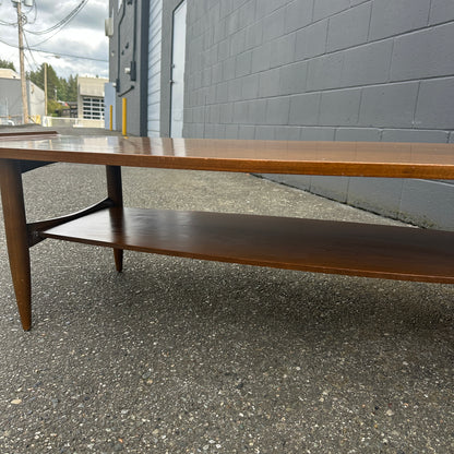 Vintage 1960s Deilcraft Walnut Coffee & End Table