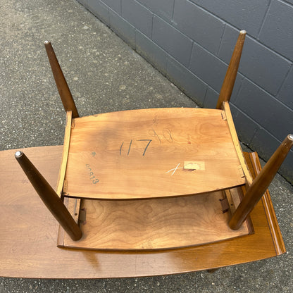Vintage 1960s Deilcraft Walnut Coffee & End Table