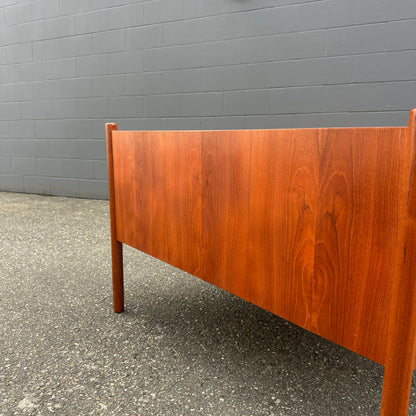 1960s Westnofa Norwegian Teak Twin Bed Frame