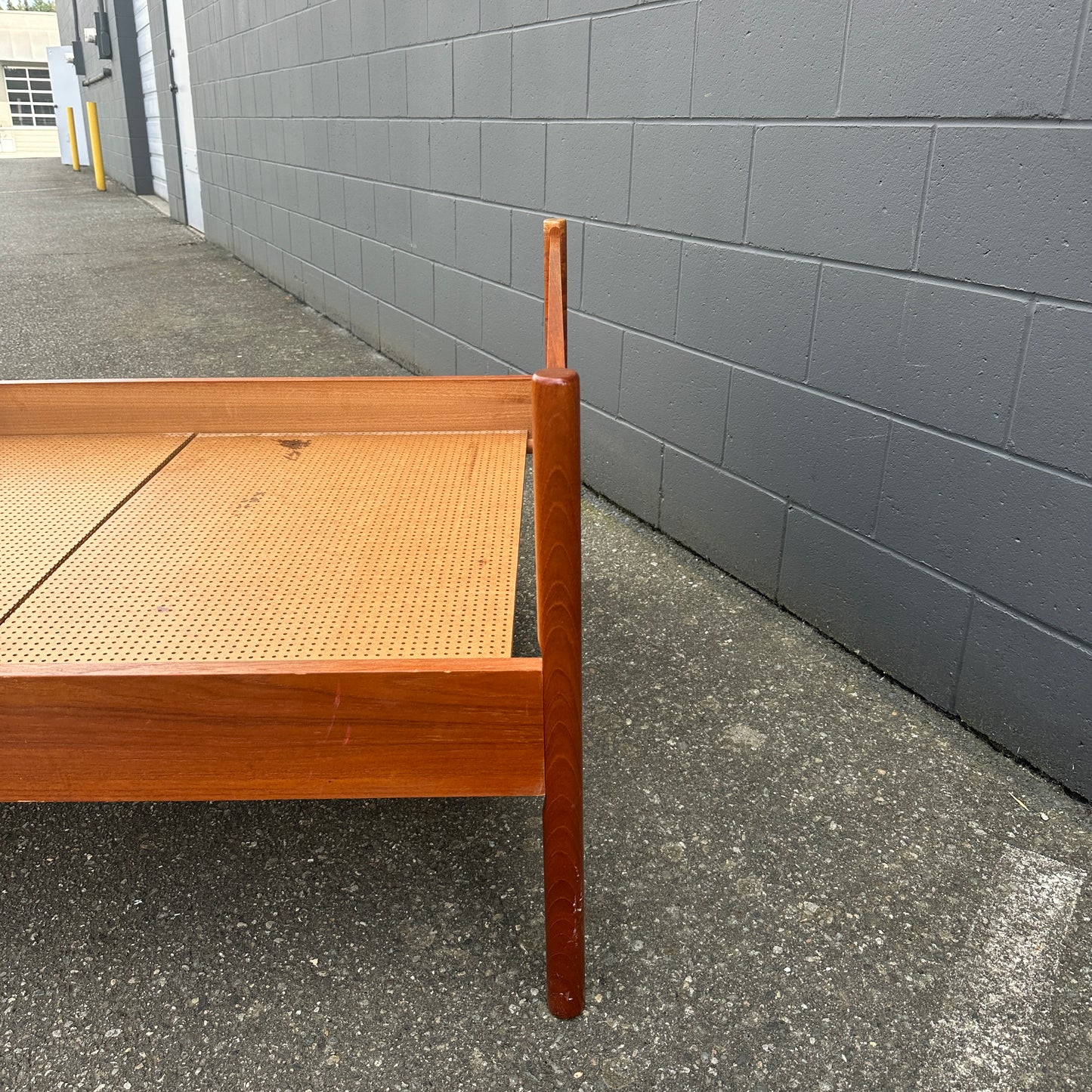 1960s Westnofa Norwegian Teak Twin Bed Frame