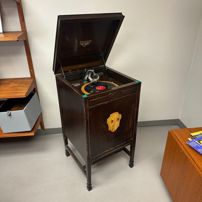 1920s Antique Victor Mahogany Phonograph