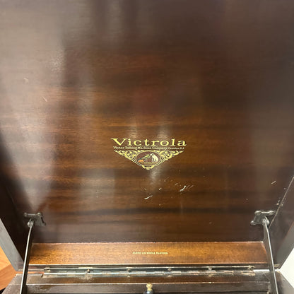 1920s Antique Victor Mahogany Phonograph