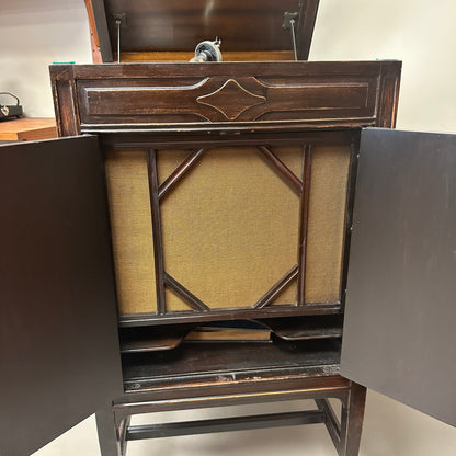 1920s Antique Victor Mahogany Phonograph