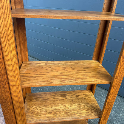 Vintage Oak Shelving Units from 1980s