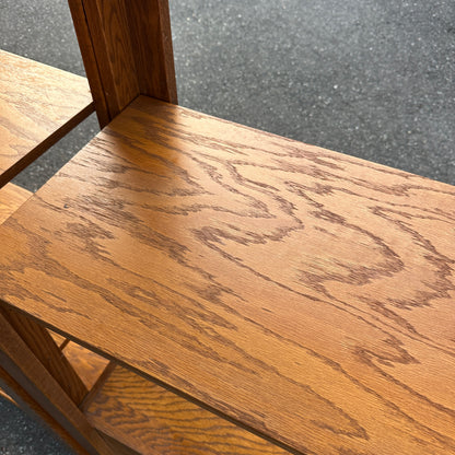 Vintage Oak Shelving Units from 1980s