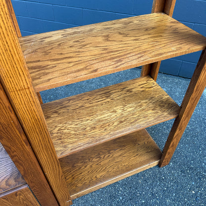 Vintage Oak Shelving Units from 1980s