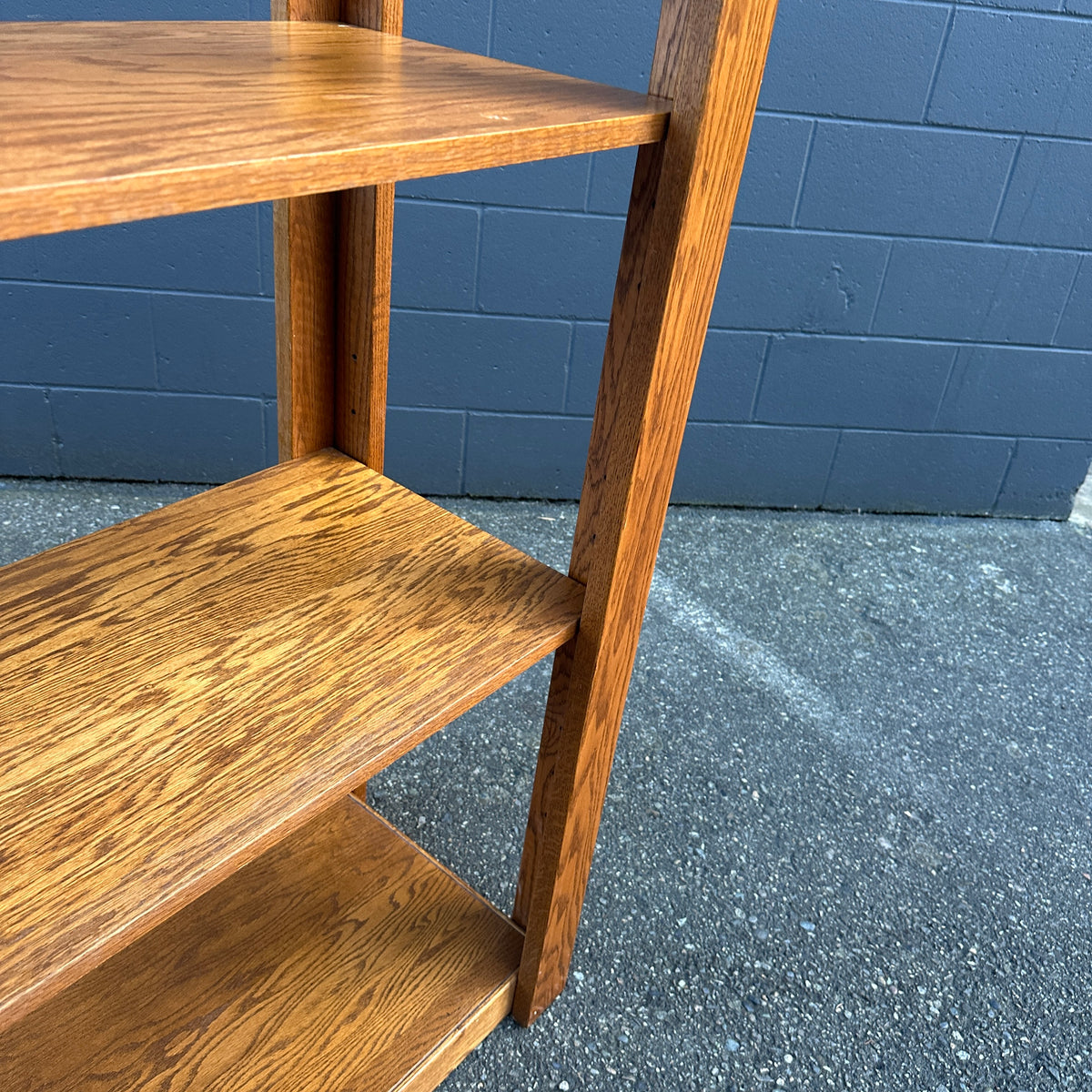 Vintage Oak Shelving Units from 1980s