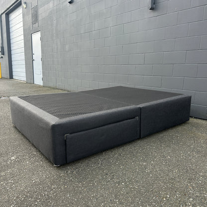 Divan Queen Bed Base with Storage