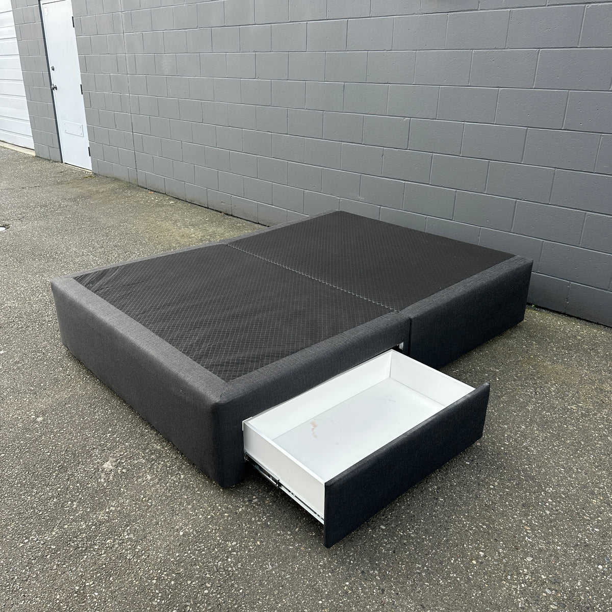 Divan Queen Bed Base with Storage