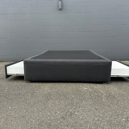 Divan Queen Bed Base with Storage
