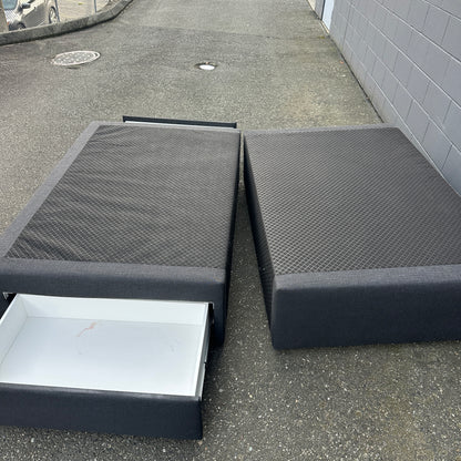 Divan Queen Bed Base with Storage