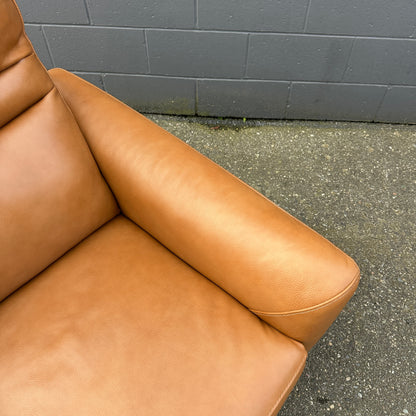 Aiden & Ivy Leather Power Recliner with Headrest