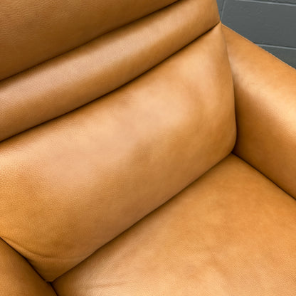 Aiden & Ivy Leather Power Recliner with Headrest