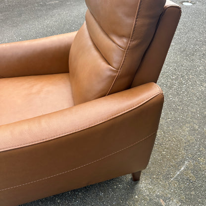 Aiden & Ivy Leather Power Recliner with Headrest