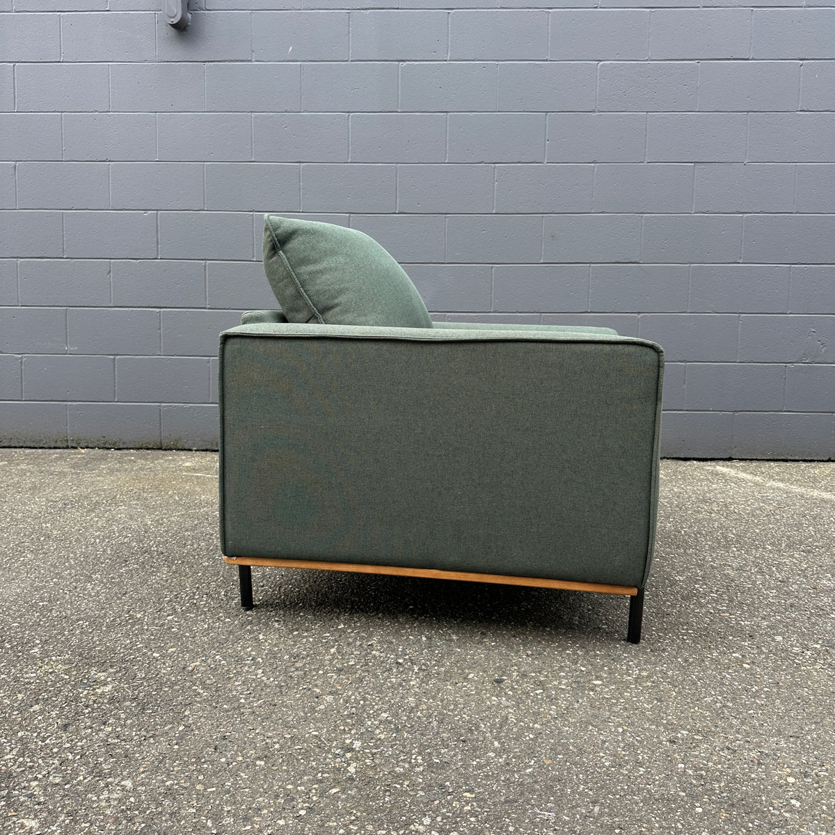 Hammer Dark Green Accent Chair