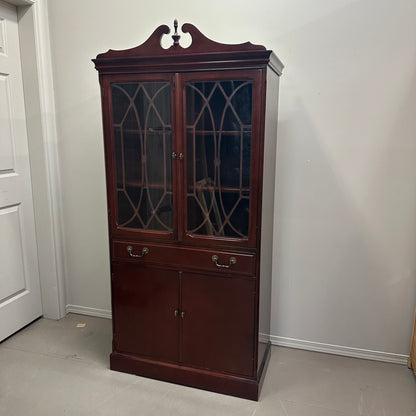 Georgian Vintage Mahogany Display Cabinet