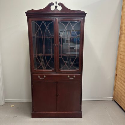 Georgian Vintage Mahogany Display Cabinet