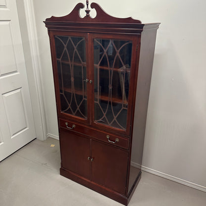 Georgian Vintage Mahogany Display Cabinet