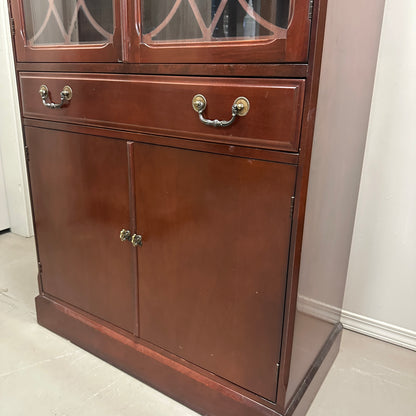 Georgian Vintage Mahogany Display Cabinet