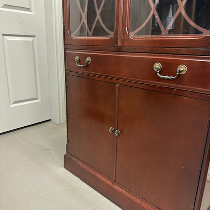 Georgian Vintage Mahogany Display Cabinet