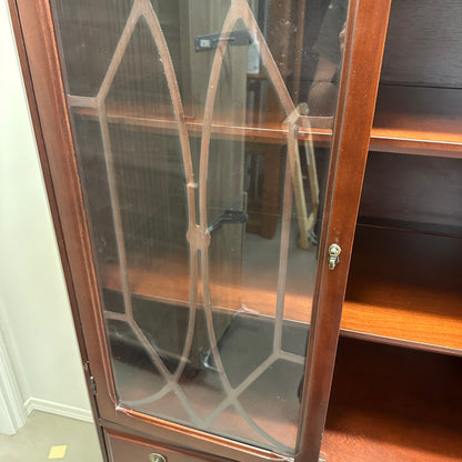 Georgian Vintage Mahogany Display Cabinet