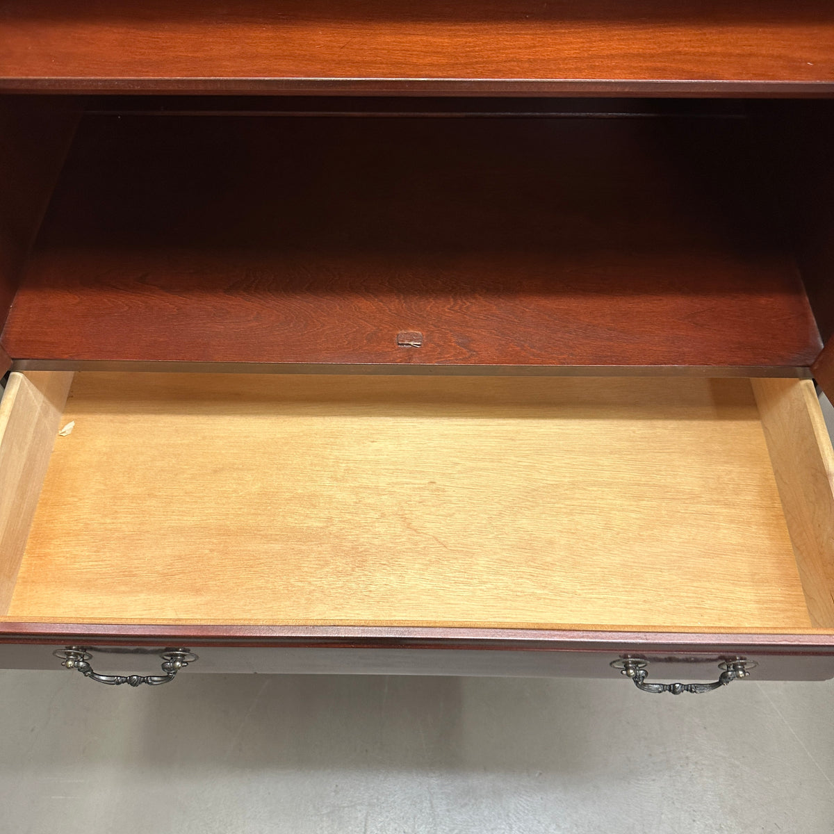 Georgian Vintage Mahogany Display Cabinet