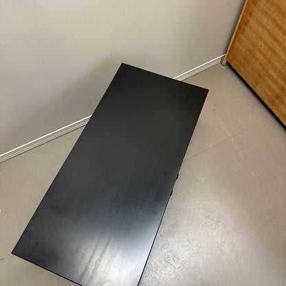 Black Storage Cabinet/Bench