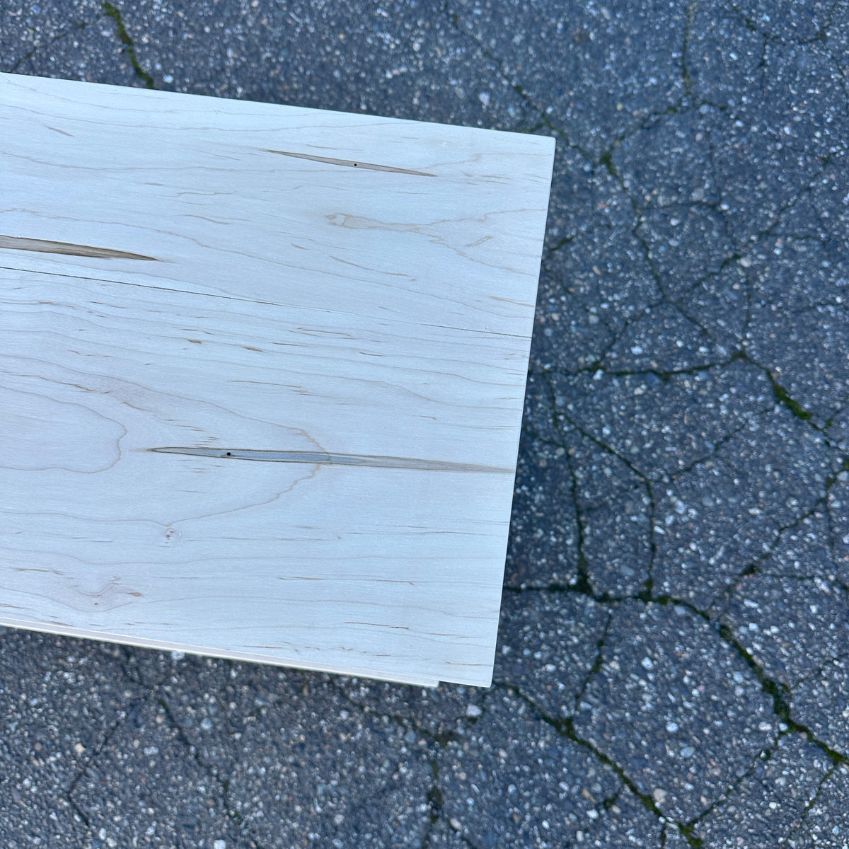 Solid Maple Shoe Rack - Locally Built