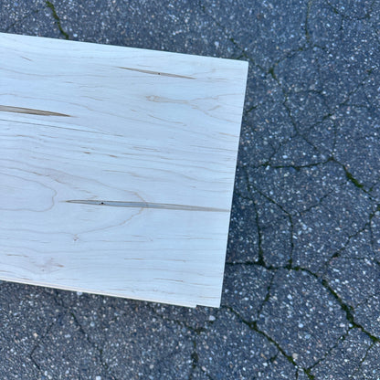 Solid Maple Shoe Rack - Locally Built