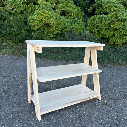 Solid Maple Shoe Rack - Locally Built
