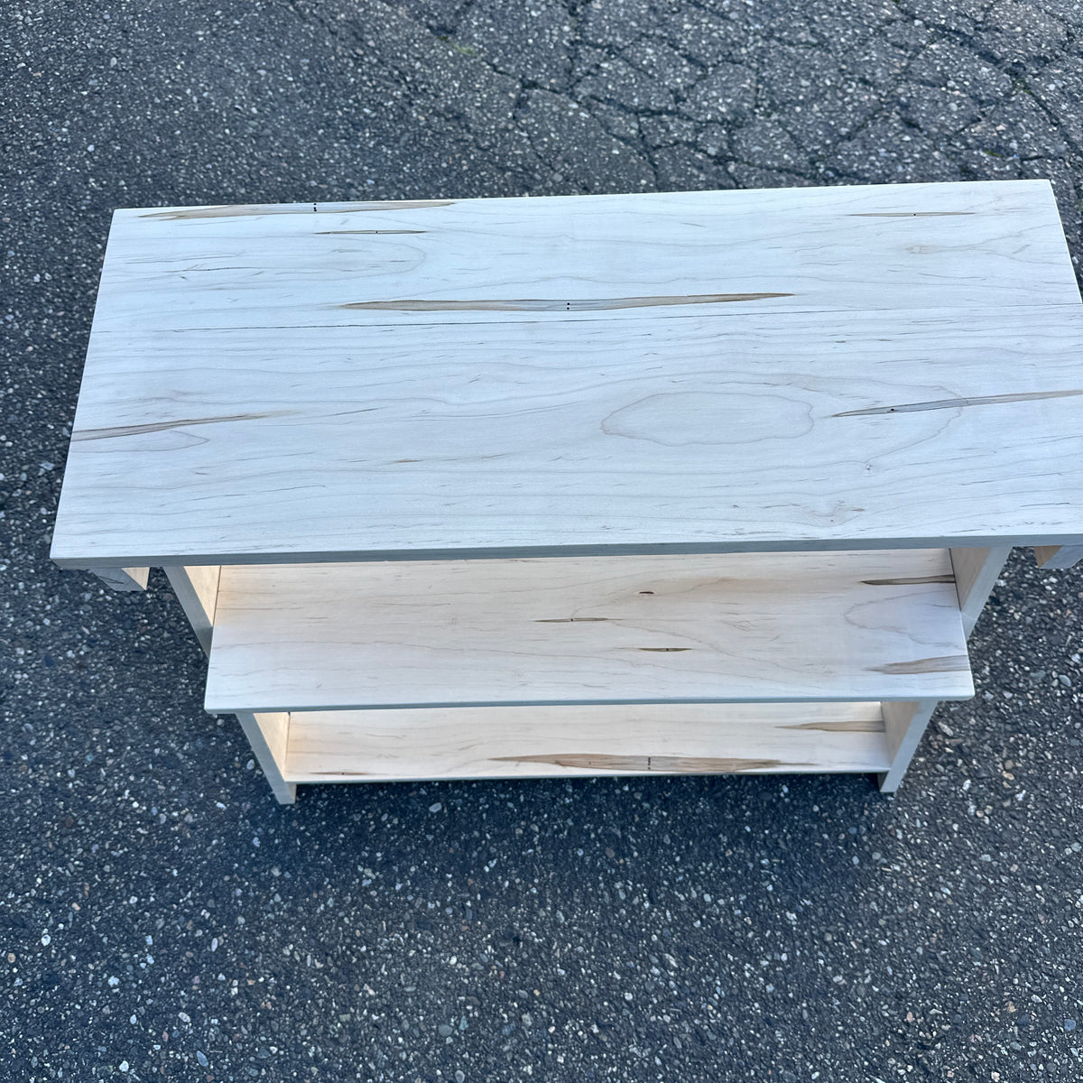 Solid Maple Shoe Rack - Locally Built