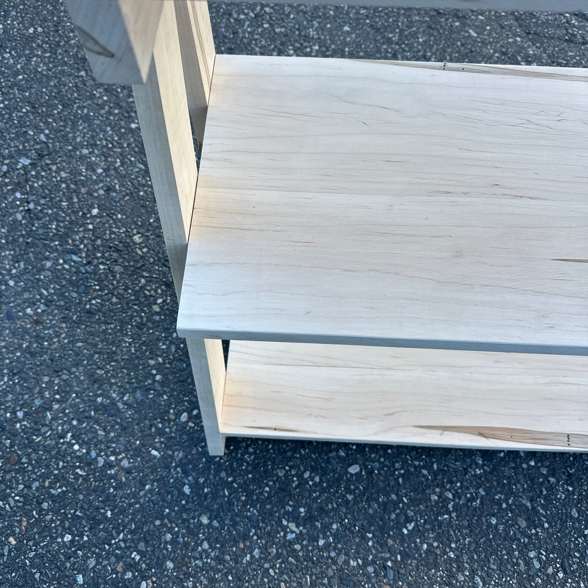 Solid Maple Shoe Rack - Locally Built