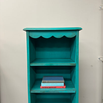 Turquoise Tall Little Cabinet