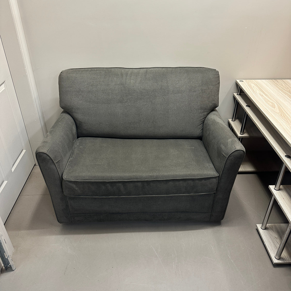 Grey Twin Sleeper Couch