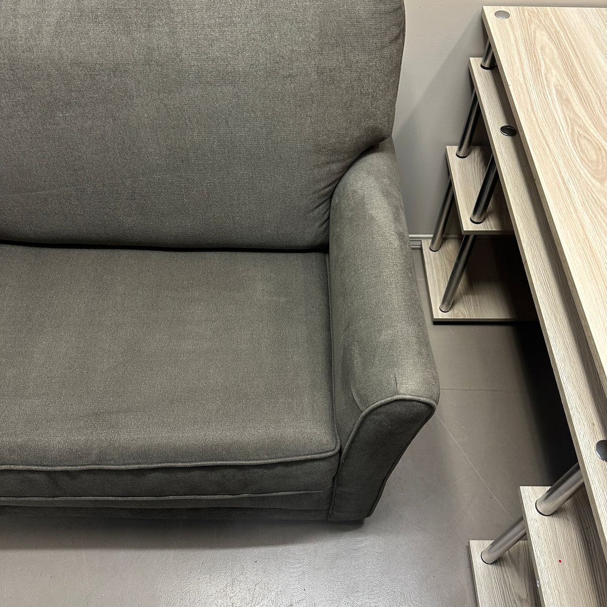Grey Twin Sleeper Couch