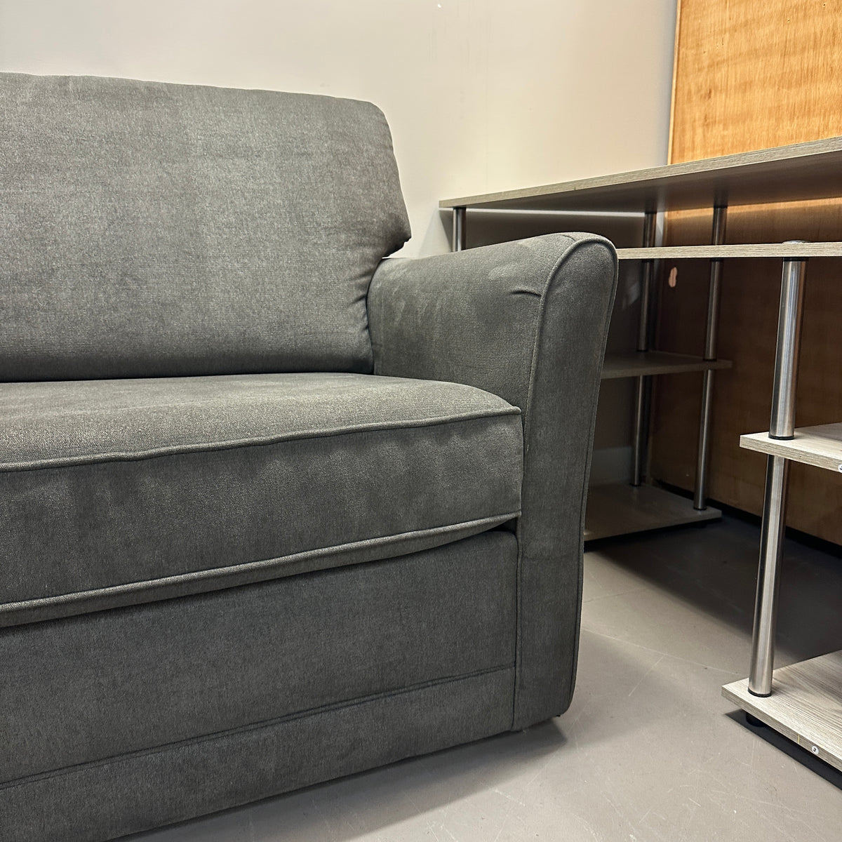 Grey Twin Sleeper Couch
