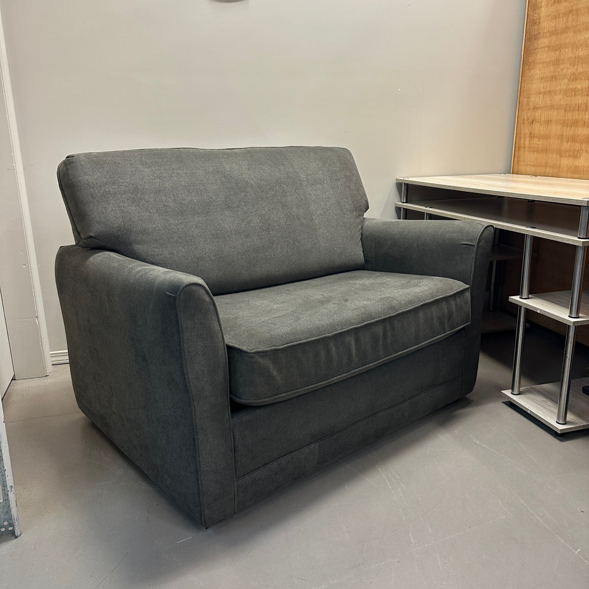 Grey Twin Sleeper Couch