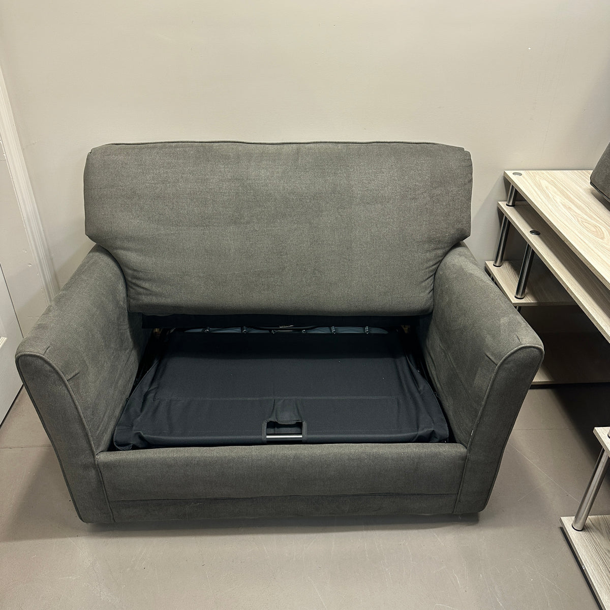 Grey Twin Sleeper Couch