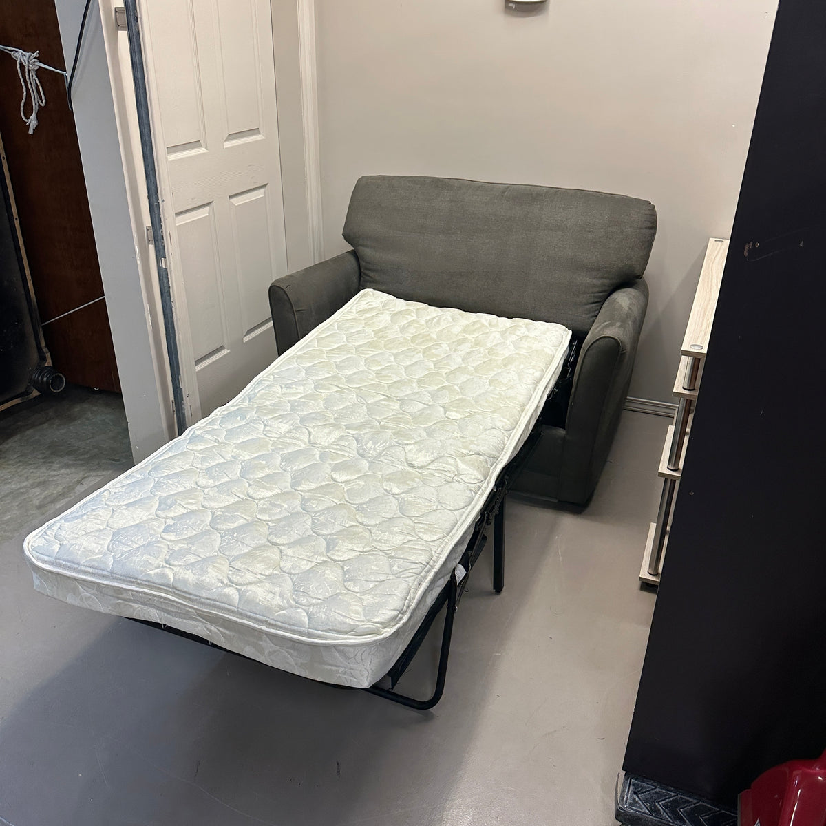 Grey Twin Sleeper Couch