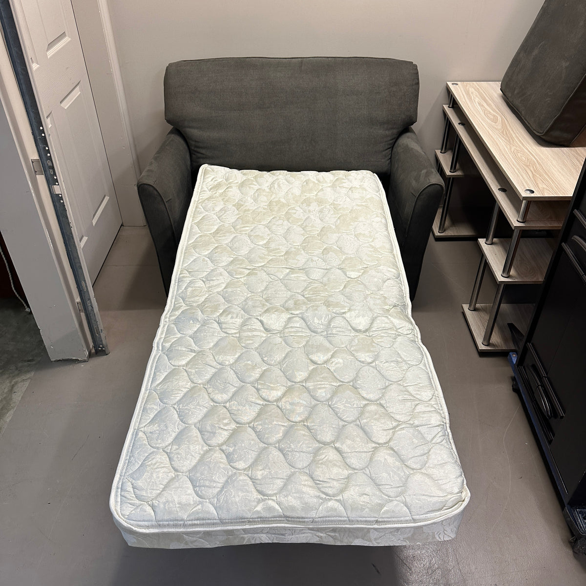 Grey Twin Sleeper Couch
