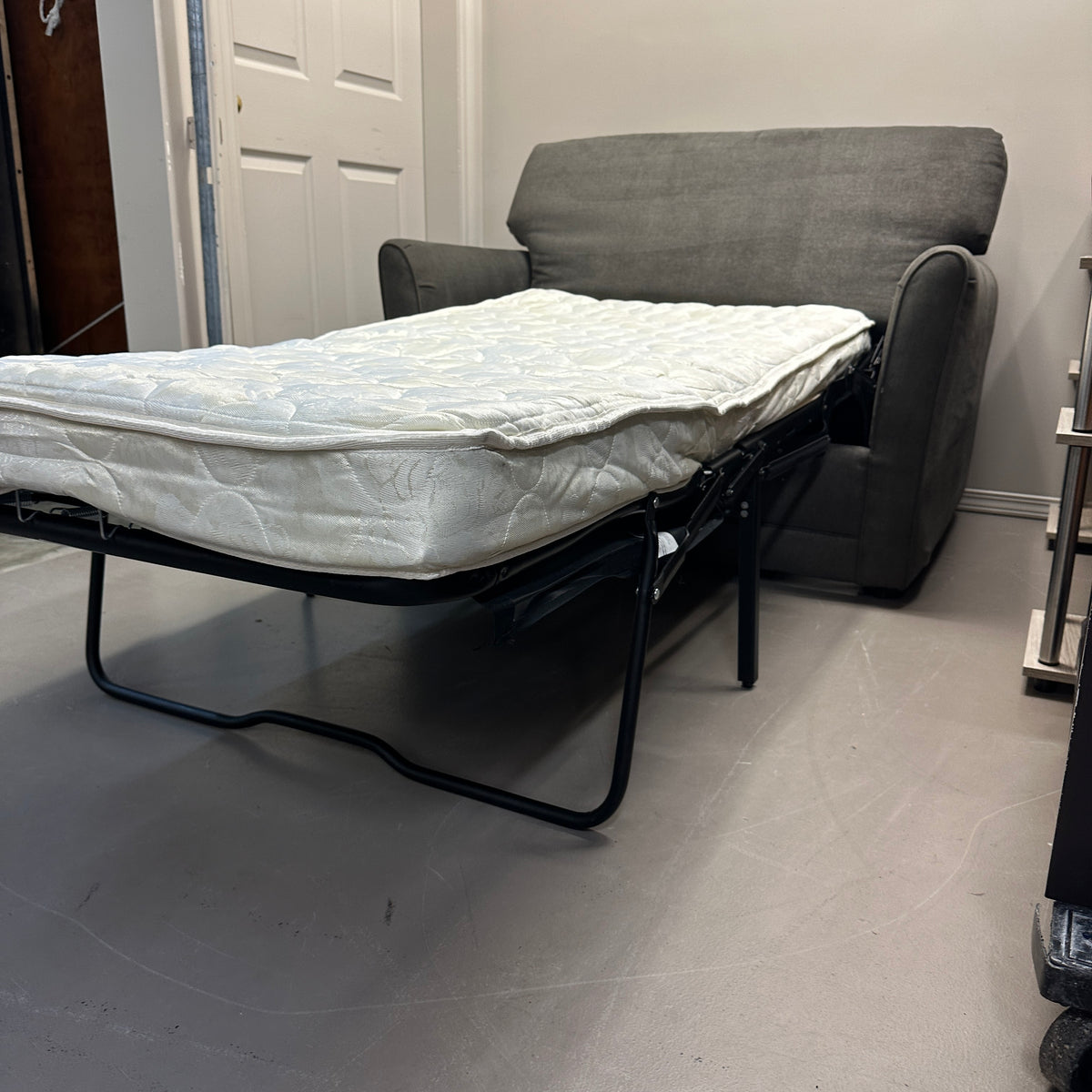 Grey Twin Sleeper Couch