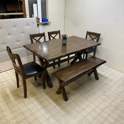 Pandora Asian Hardwood Dining Set