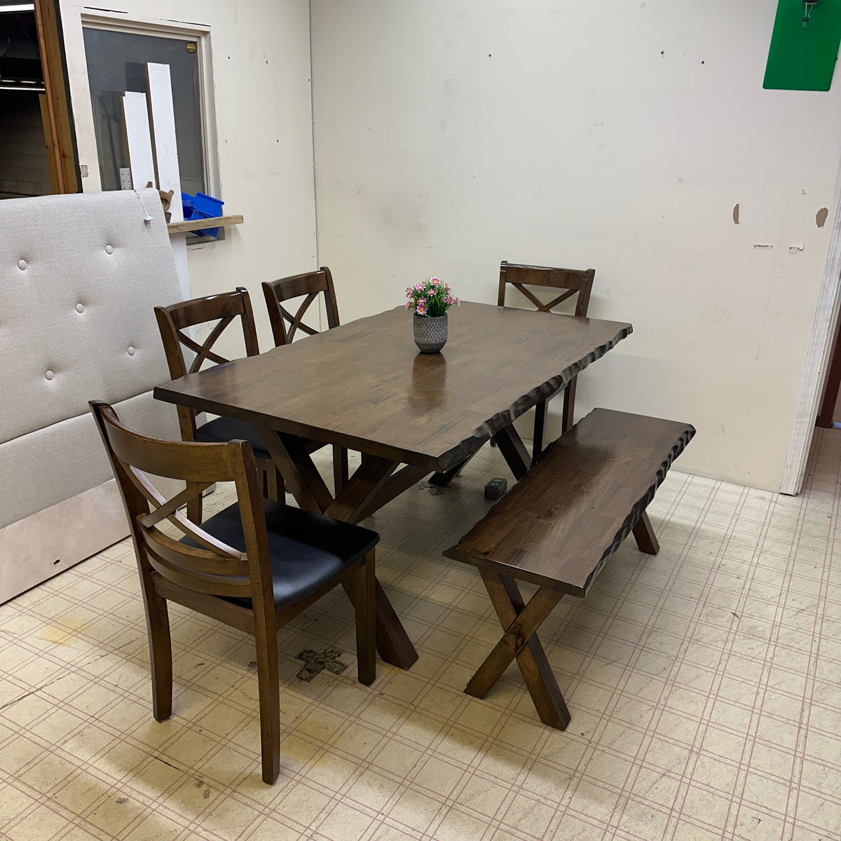 Pandora Asian Hardwood Dining Set