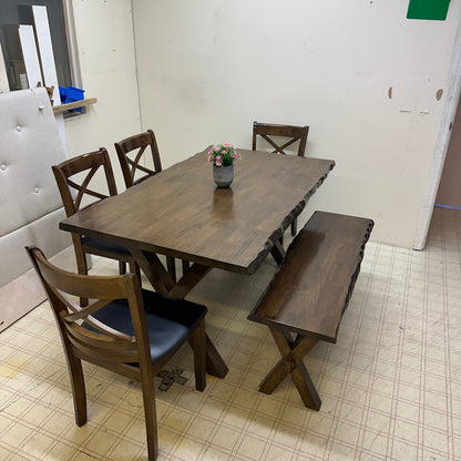 Pandora Asian Hardwood Dining Set