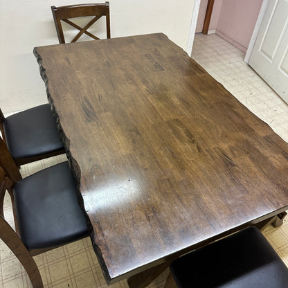Pandora Asian Hardwood Dining Set