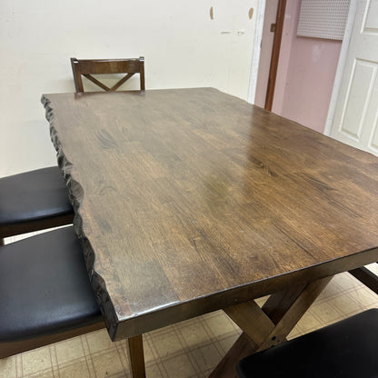 Pandora Asian Hardwood Dining Set