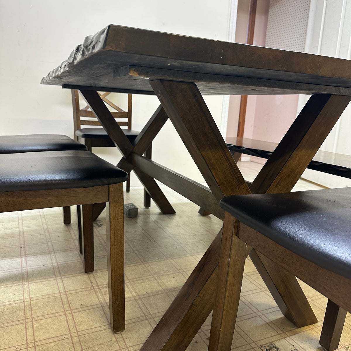 Pandora Asian Hardwood Dining Set