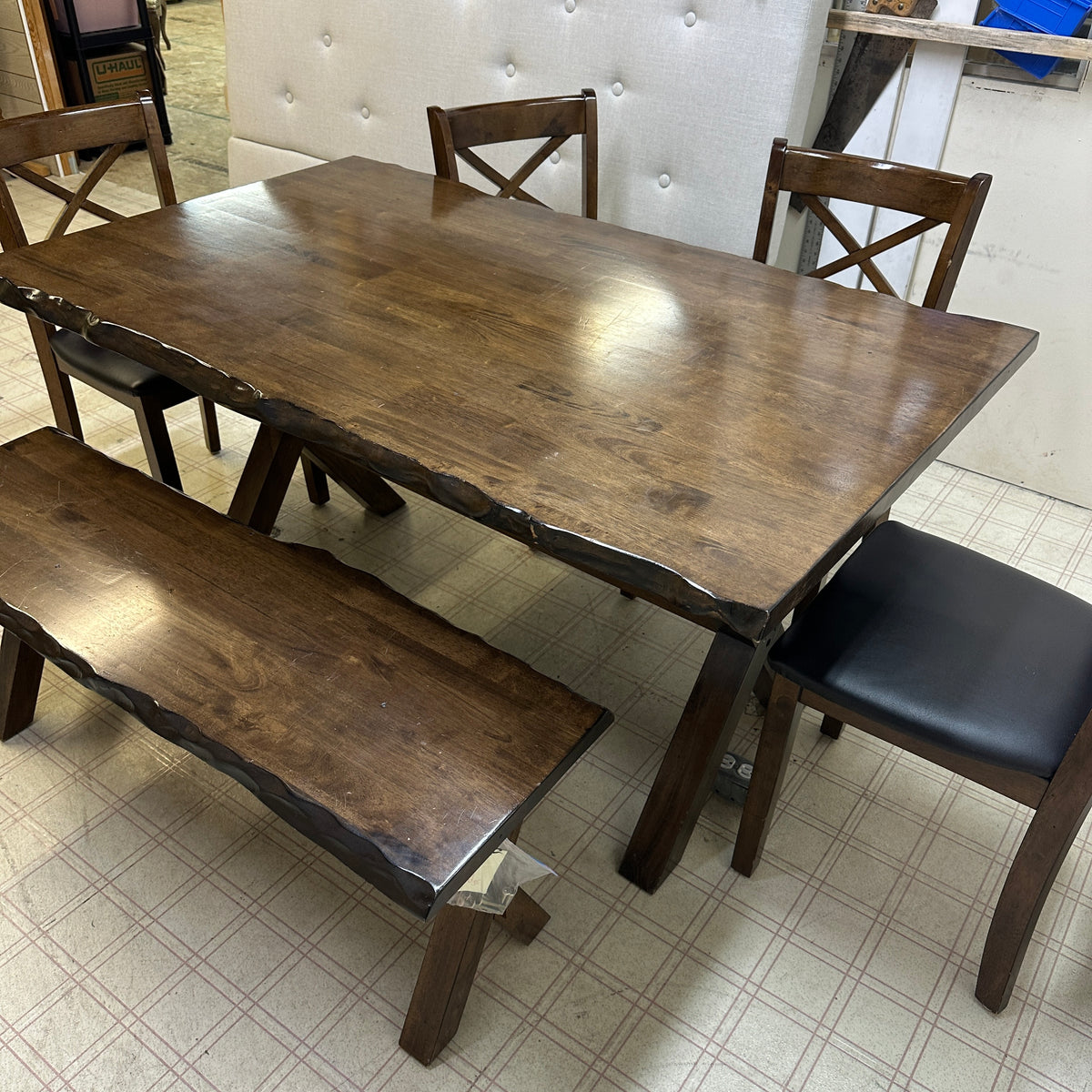 Pandora Asian Hardwood Dining Set