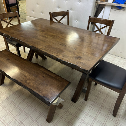 Pandora Asian Hardwood Dining Set