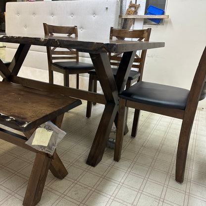 Pandora Asian Hardwood Dining Set